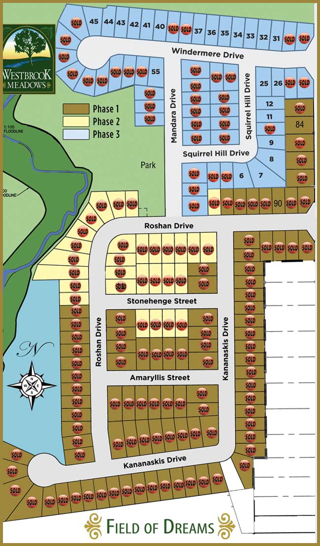Westbrook Meadows Site Plan Subdivision 